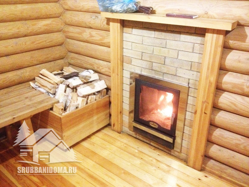 Сруб бани 3х4 6